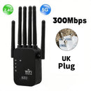 Upgraded 6-Antenna WiFi Extender
