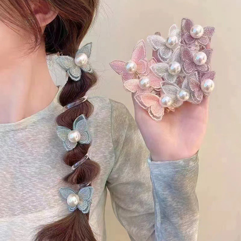 Elastic Coils Multi Color Hair Ponytail Braids Fixed Hair Rope Accessory