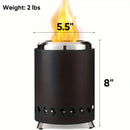 Portable Smokeless Tabletop Firepit
