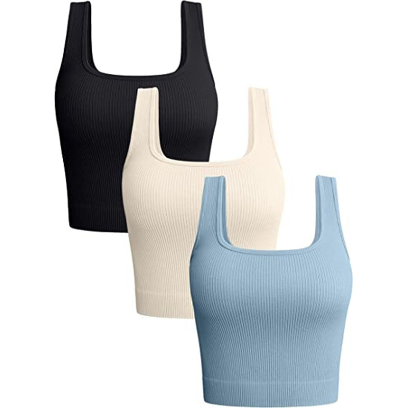 Fitness Yoga Short Tank Top