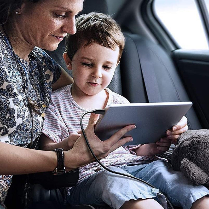 Retractable Backseat 3 in 1 Charger