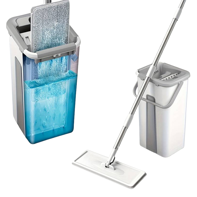 Mop and Bucket with Wringer Set