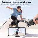 Smart 3-Axis Gimbal Stabilizer with AI Tracking – Professional Video Shooting Tool