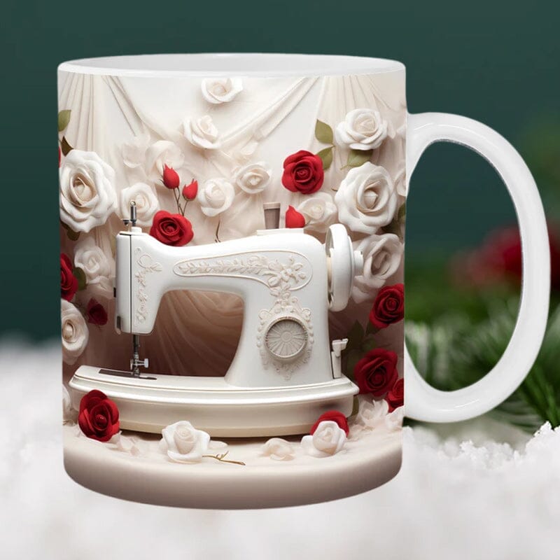 New 3D sewing machine mug