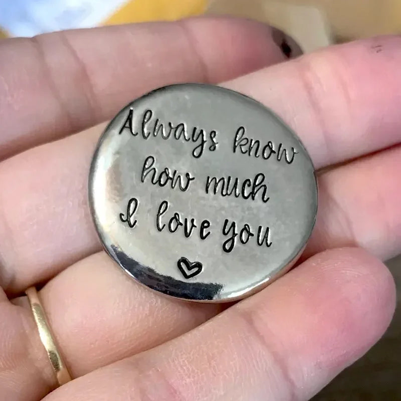 Heartfelt Tin Pocket Token