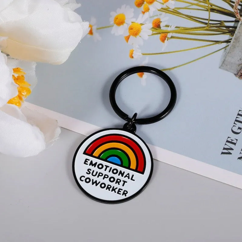 Emotional Support Keychain