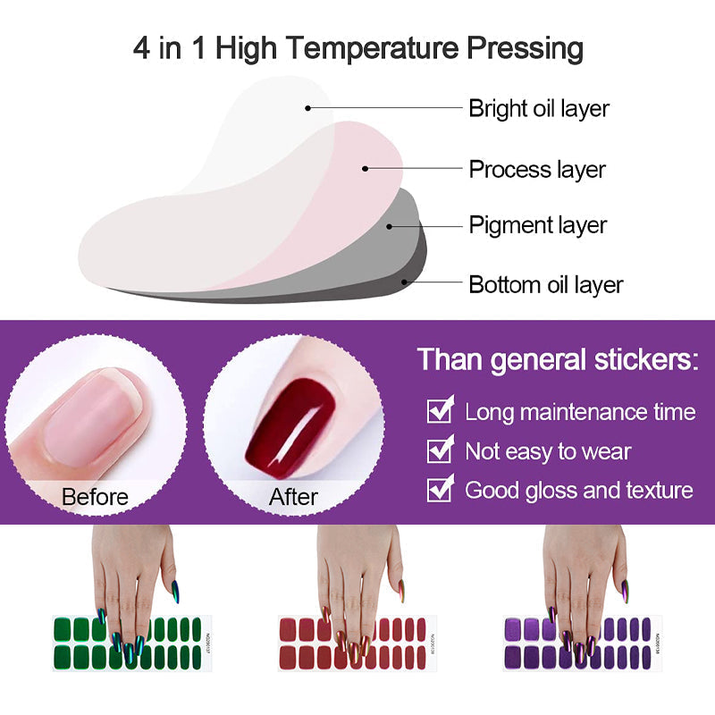 Gel Nail Stickers