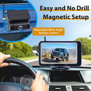 Magnetic Solar Wireless Backup Camera