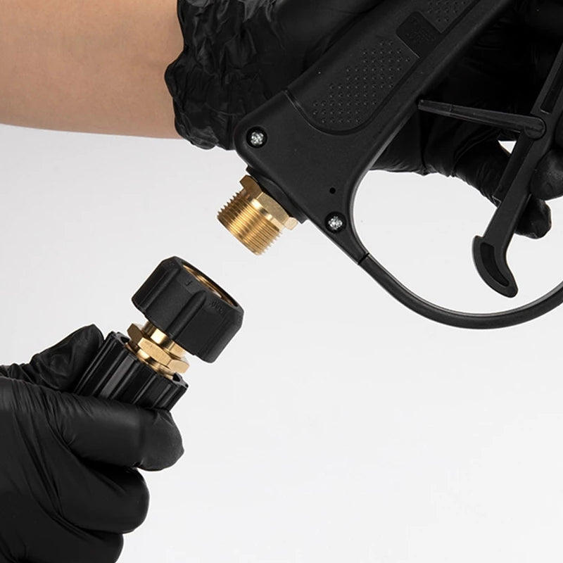 Hose water gun quick connect adapter