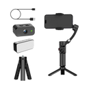 Smart 3-Axis Gimbal Stabilizer with AI Tracking – Professional Video Shooting Tool