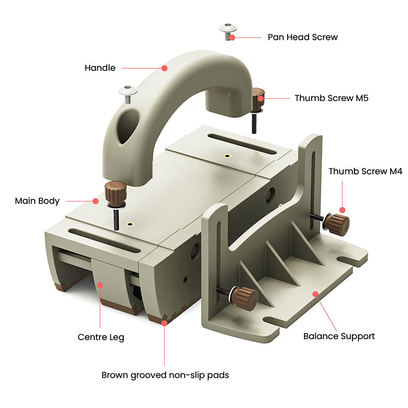 3D Table Saw Push Block