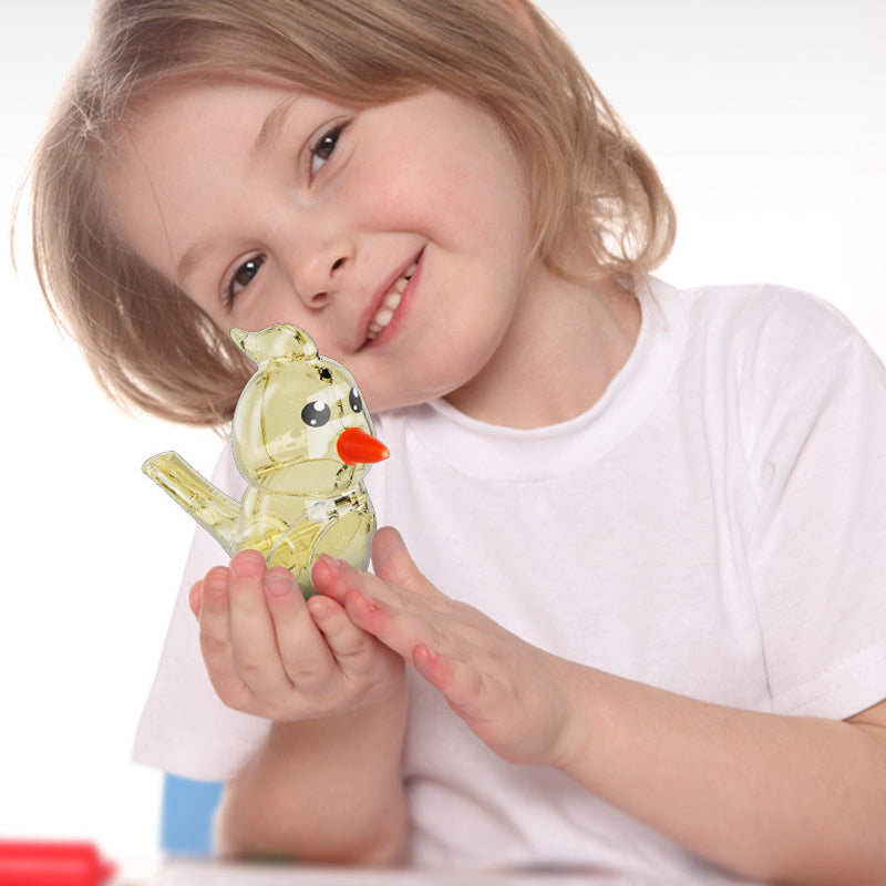 Creative water-injected bird whistle toy