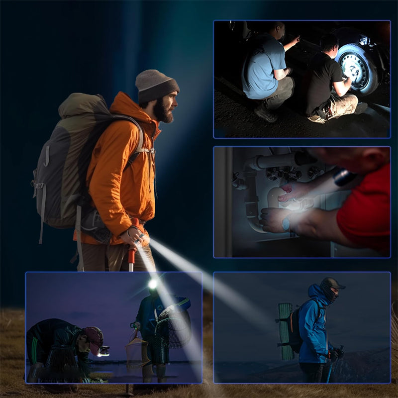 Outdoor high power finger flashlight