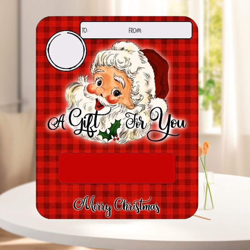 Christmas Money Holder Greeting Card