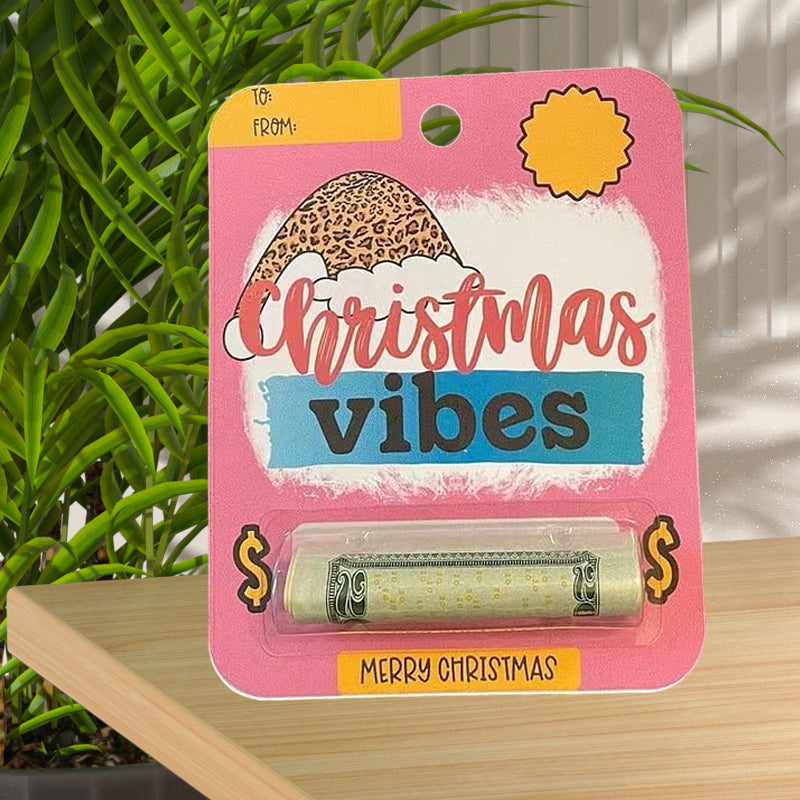 Christmas Money Holder Greeting Card