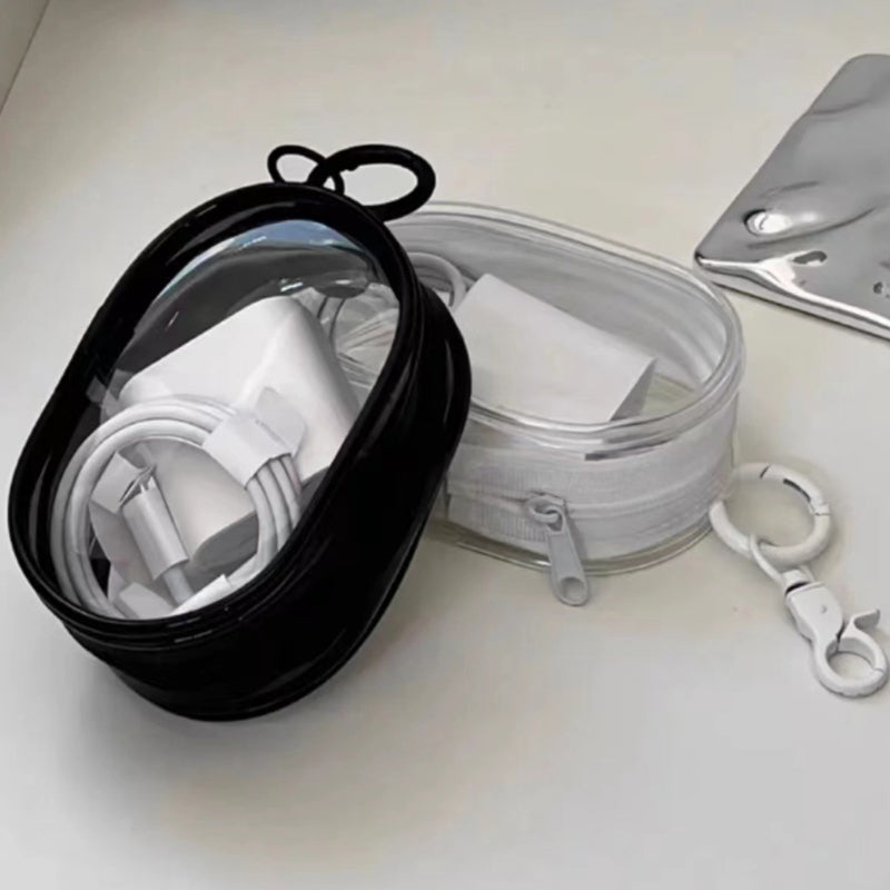 PVC waterproof transparent cable storage bag