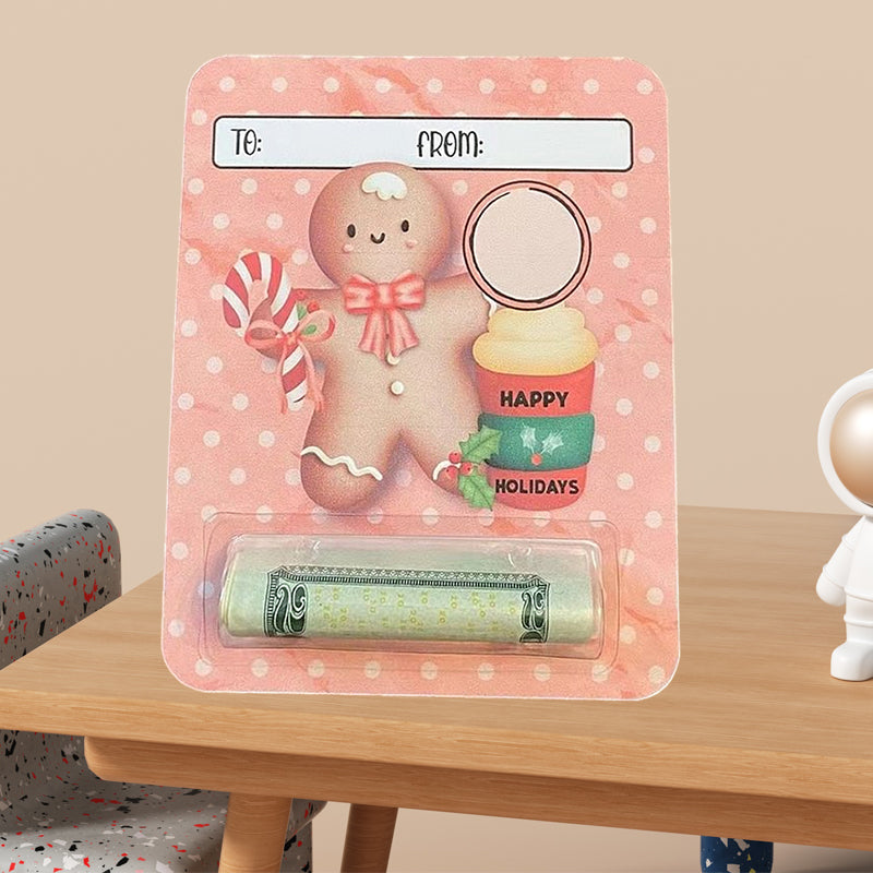 Christmas Money Holder Greeting Card