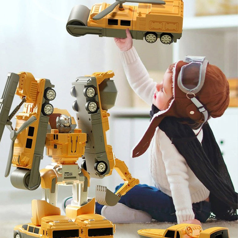 Magnetic Transform Engineering Assembled  Cars
