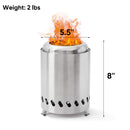 Portable Smokeless Tabletop Firepit