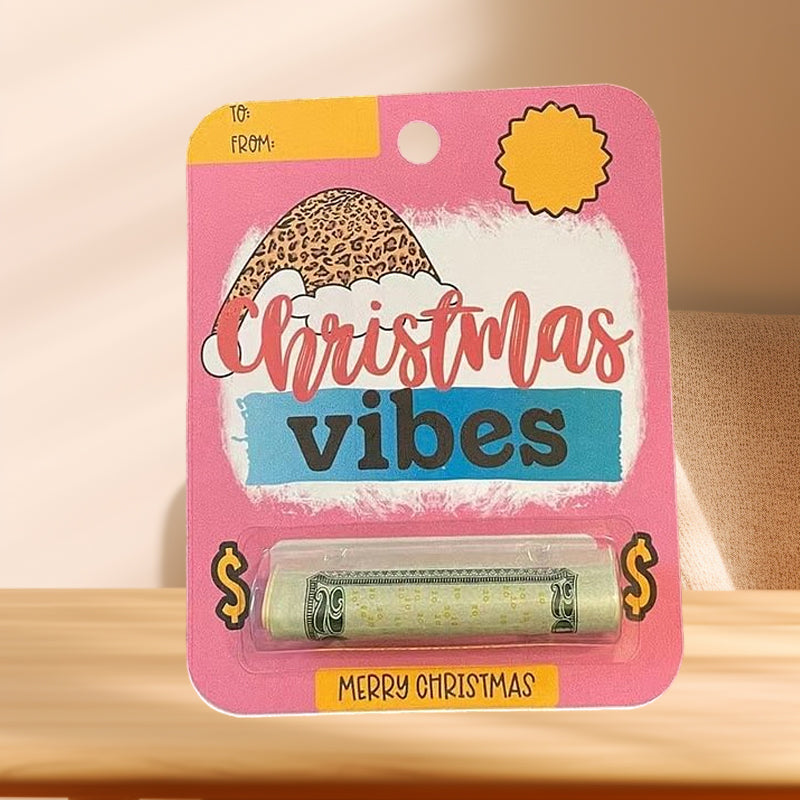 Christmas Money Holder Greeting Card