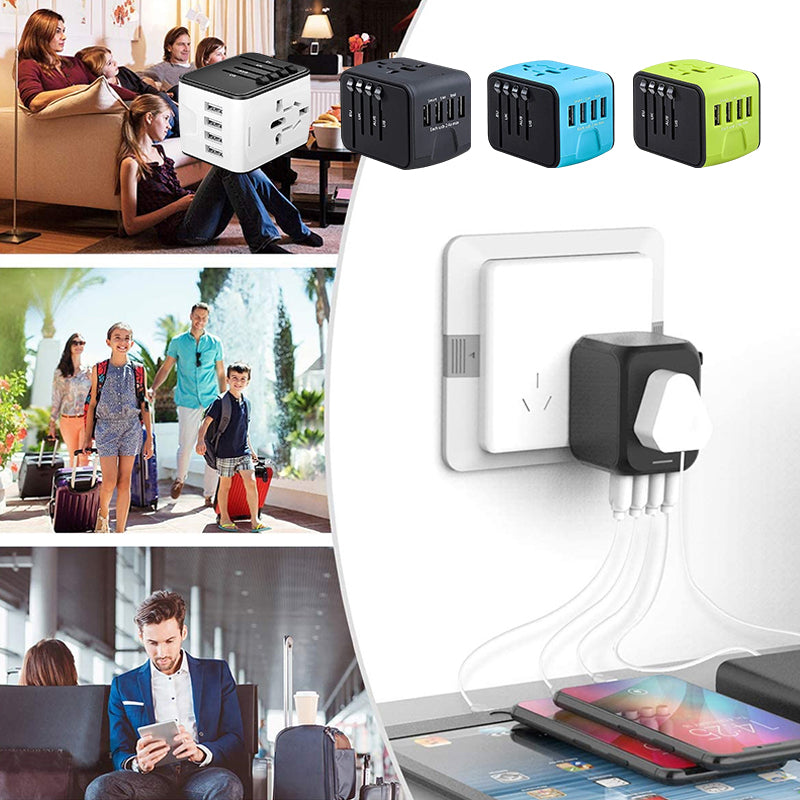 Universal Smart Travel Adapter Voltage Converter
