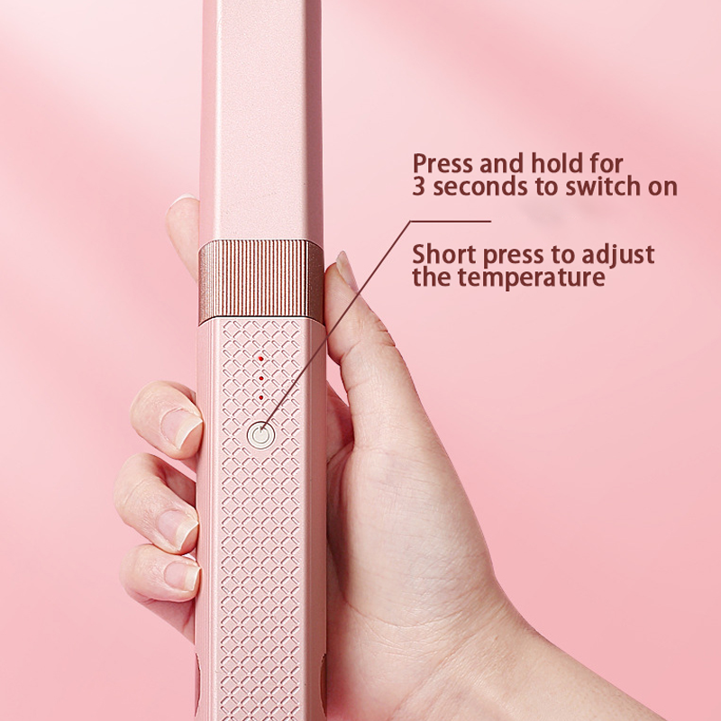 Hair Straightening Comb Curling Iron