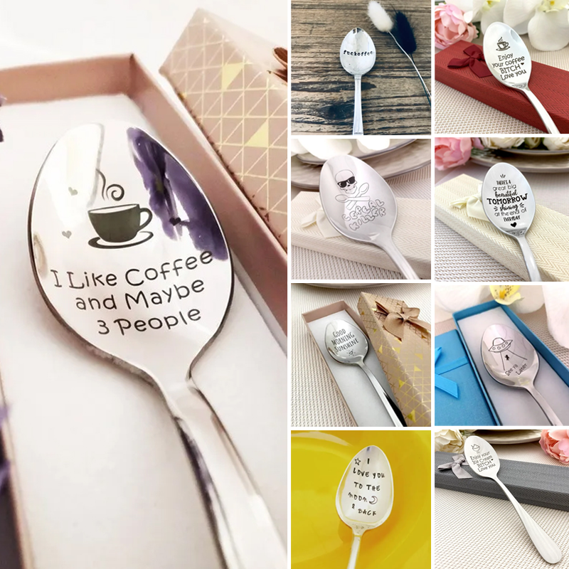 Funny Friendship Coffee Spoon Gift