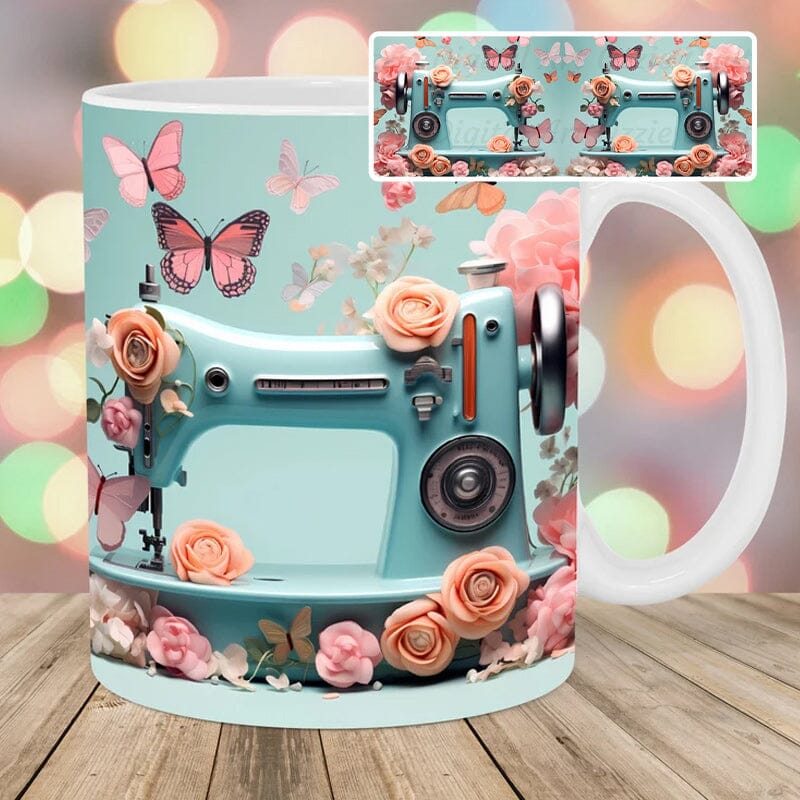 New 3D sewing machine mug