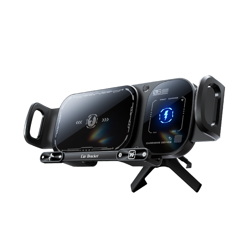 Wireless Charging Rotating Car Mount