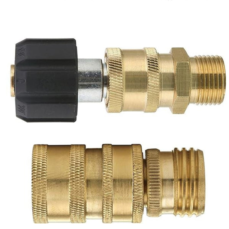 Hose water gun quick connect adapter