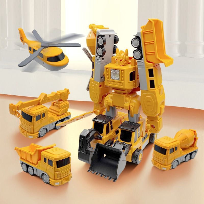 Magnetic Transform Engineering Assembled  Cars
