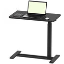 Hidden Casters Adjustable Bedside Table