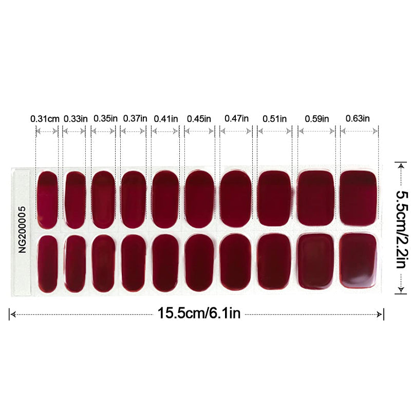 Gel Nail Stickers