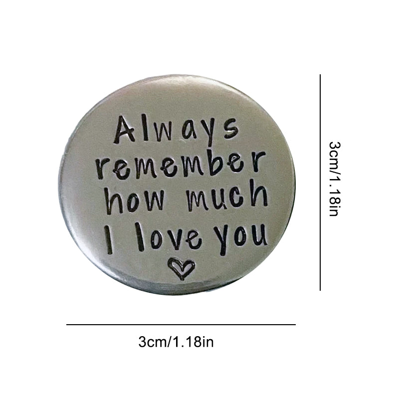 Heartfelt Tin Pocket Token