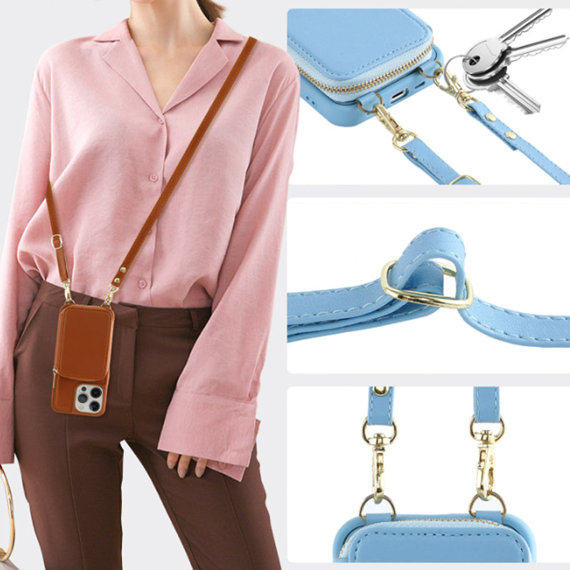 Phone Cover With Wallet & Sling, Crossbody Handbag