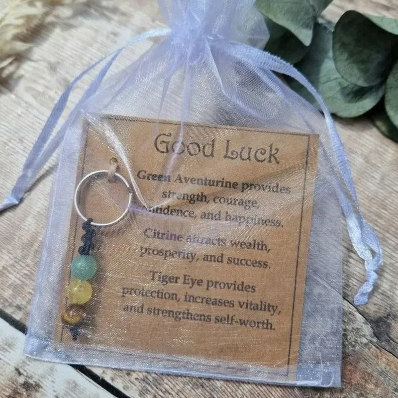 Healing Gemstone Keychain