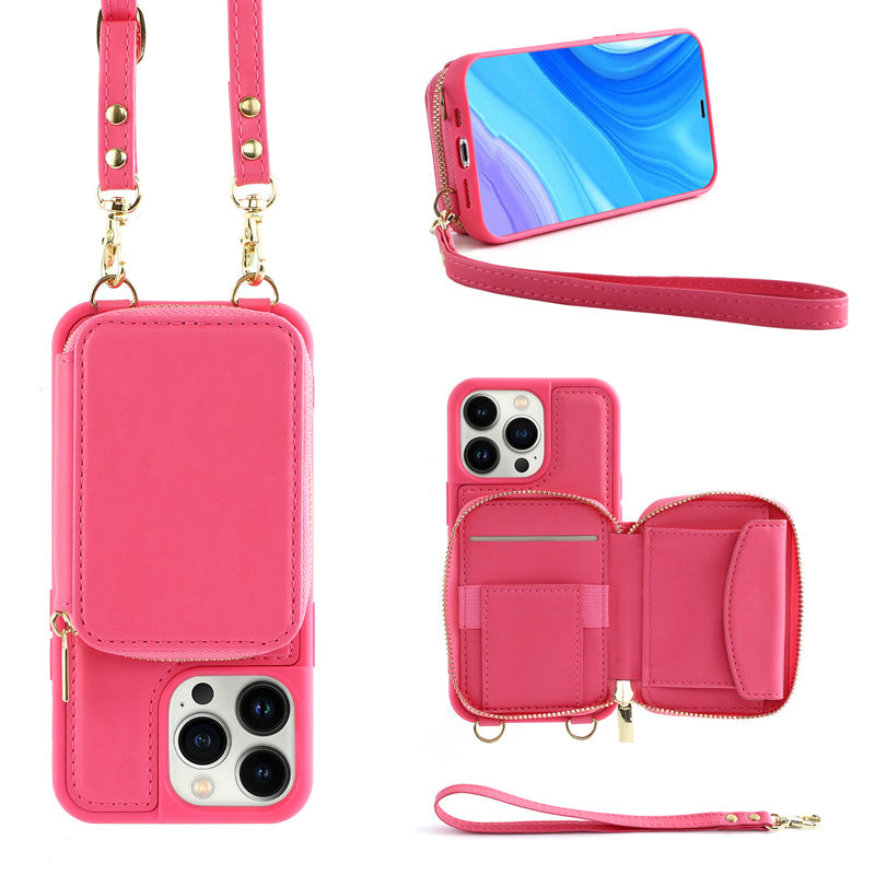 Phone Cover With Wallet & Sling, Crossbody Handbag