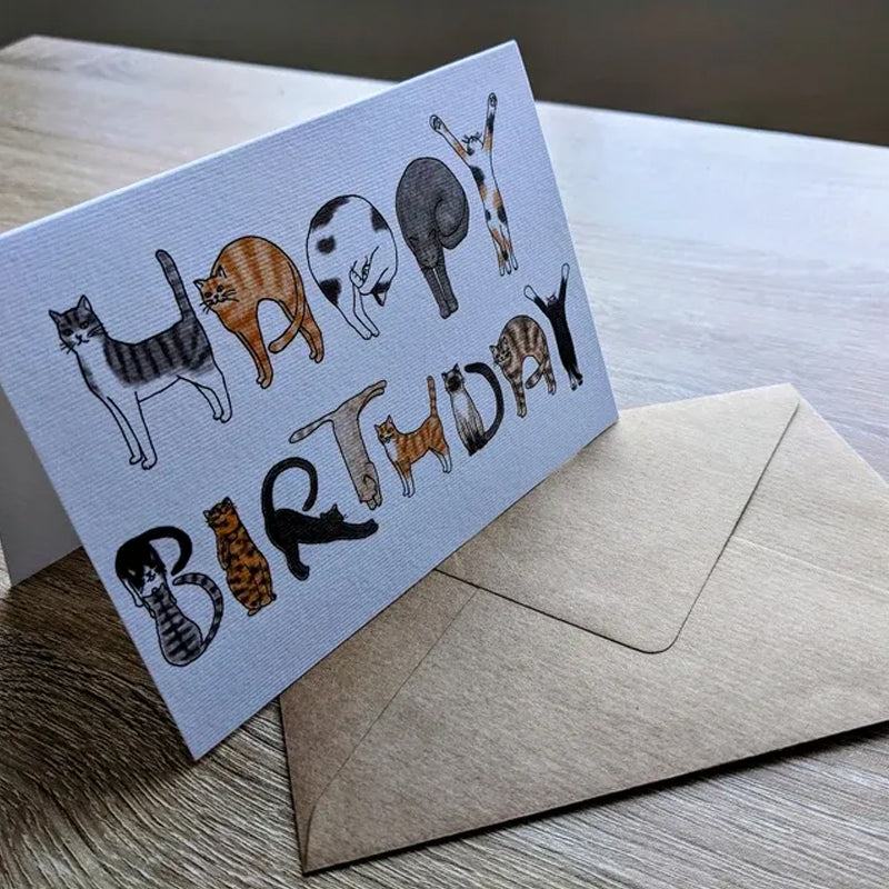 Cats Birthday Card