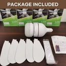 Ceiling Fan with Remote & LED Light