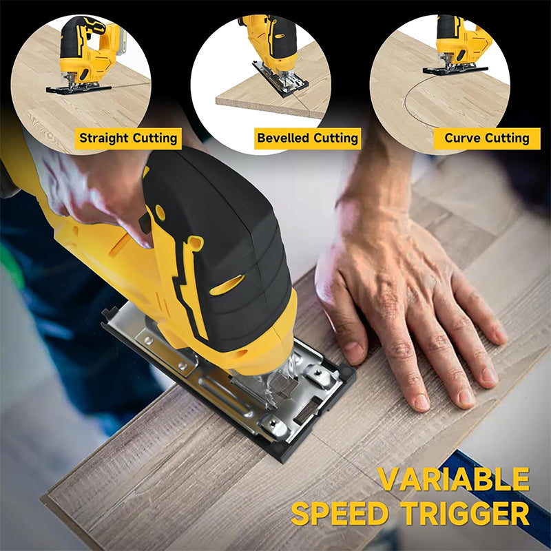 Cordless Brushless Jigsaw with LED