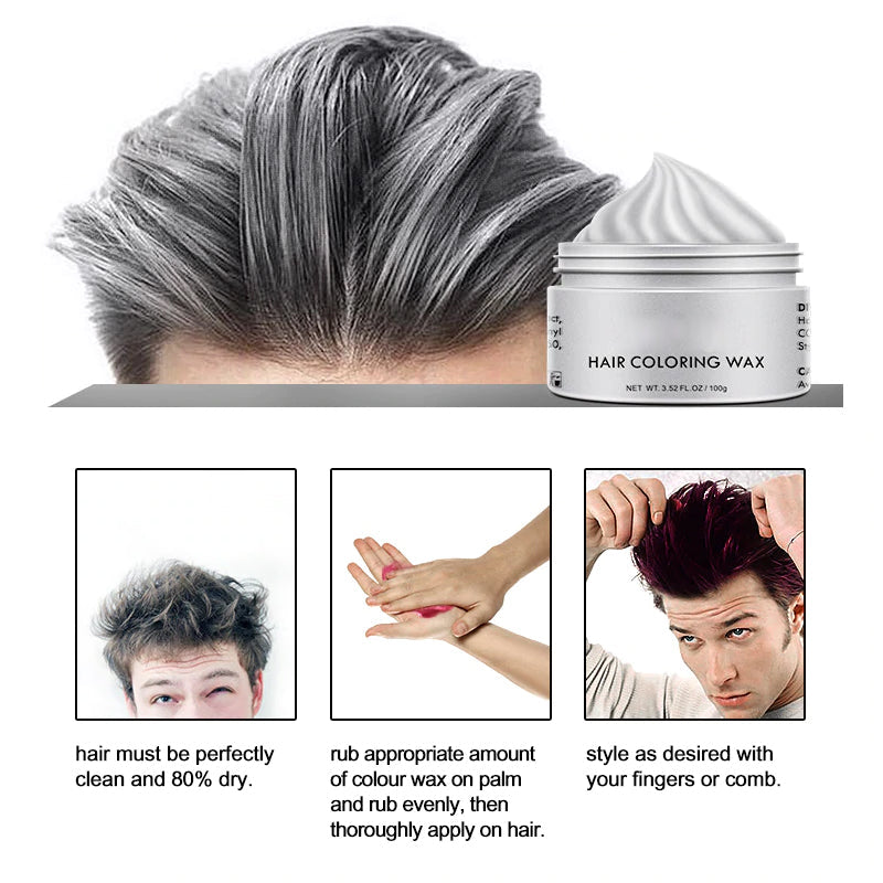 Color Hair Wax