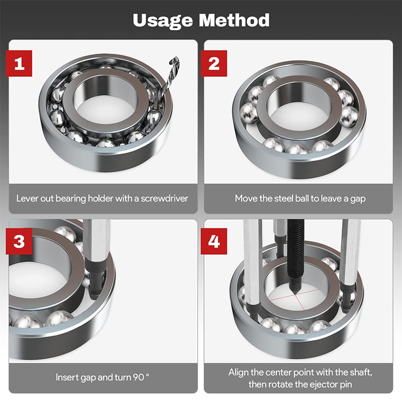 Three-jaw Bearing Puller