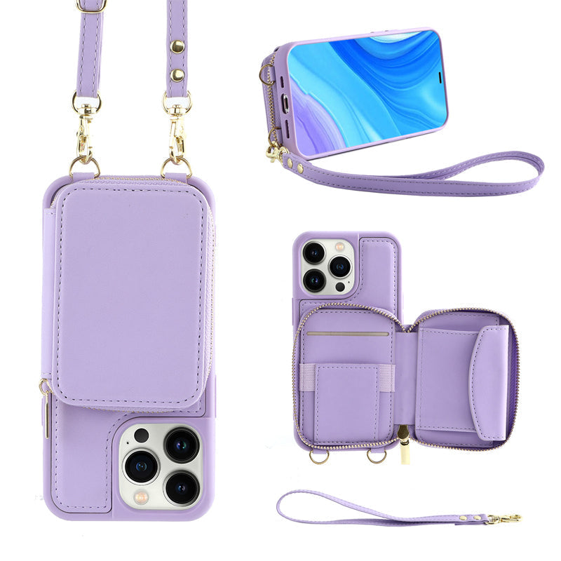 Phone Cover With Wallet & Sling, Crossbody Handbag