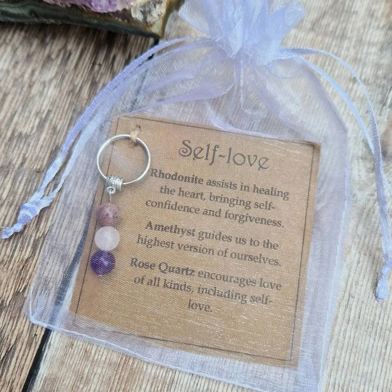 Healing Gemstone Keychain