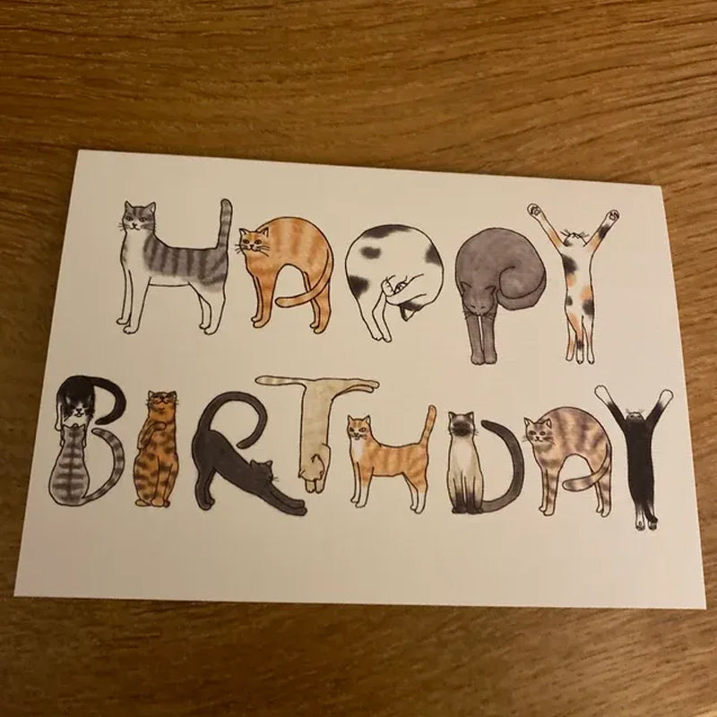 Cats Birthday Card