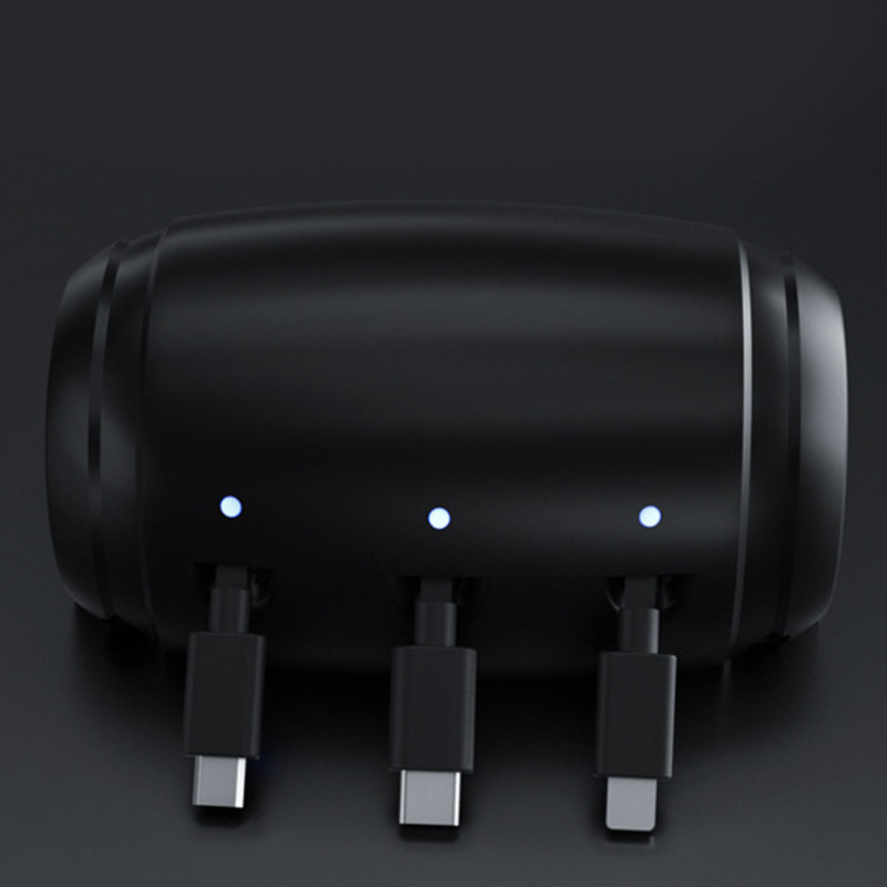 Retractable Backseat 3 in 1 Charger