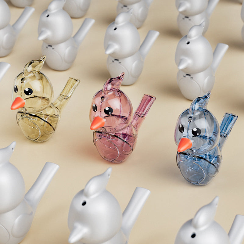 Creative water-injected bird whistle toy