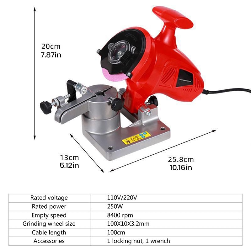 Tabletop Electric Chain Grinder
