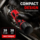Rechargeable 18V Cordless Electric Ratchet Wrench