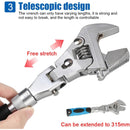 5-In-1 Adjustable Ratchet Wrench